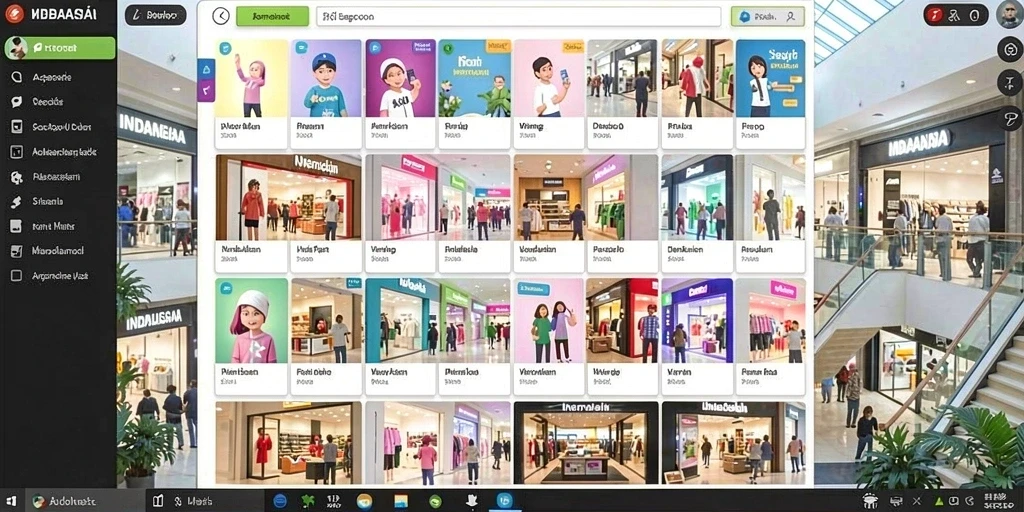 Fitur komunitas yang memungkinkan interaksi antar pemain.