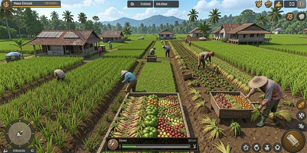 Tantangan seru yang menunggu di setiap level.