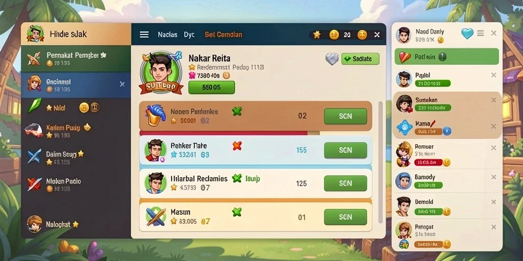 Level baru yang penuh tantangan dan kejutan.