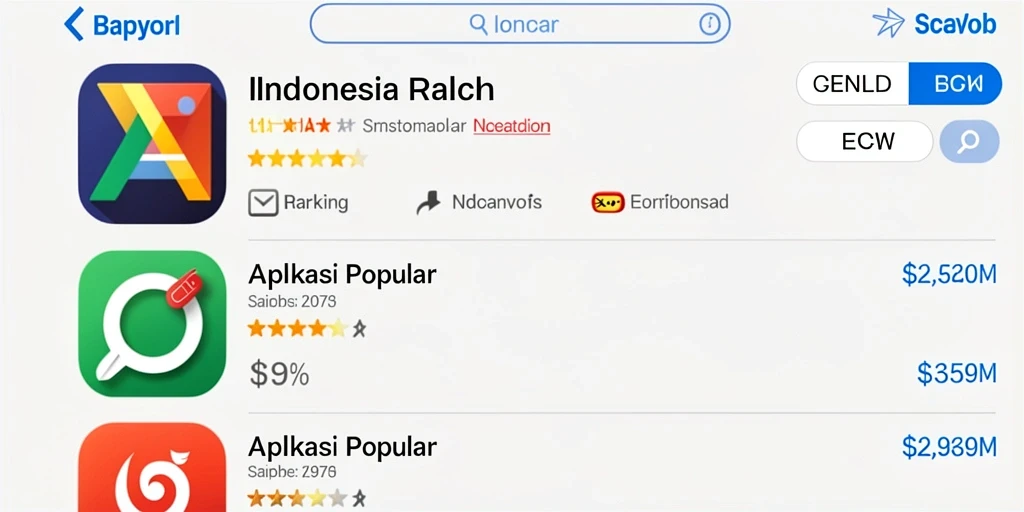 Leaderboard yang menampilkan pemain terbaik.