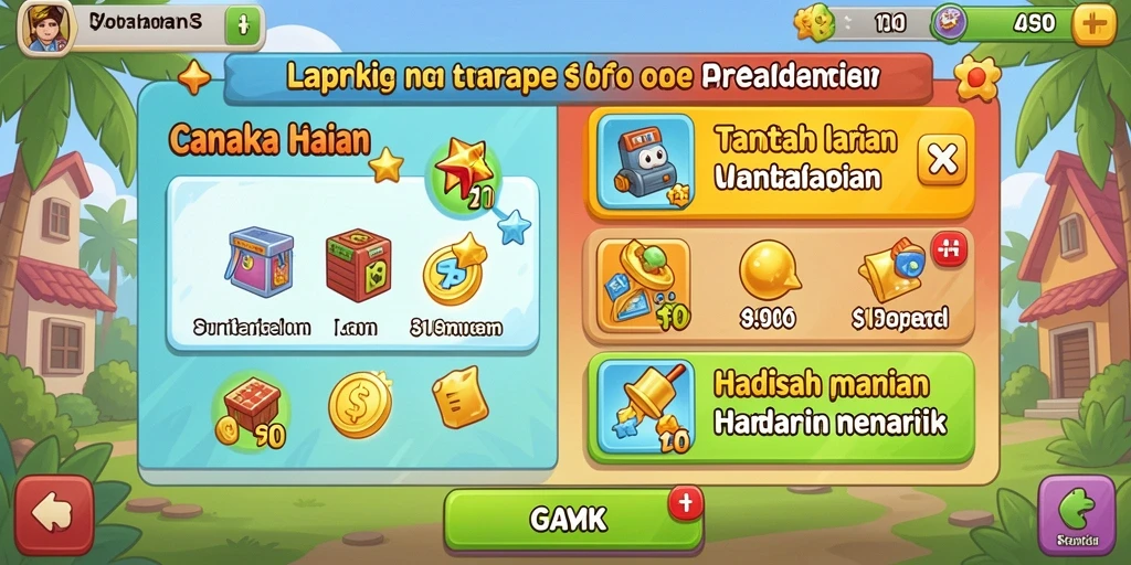 Level yang menantang dan seru untuk dijelajahi.